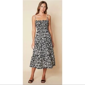 Canyon Midi Dress In Fiorella Floral Print